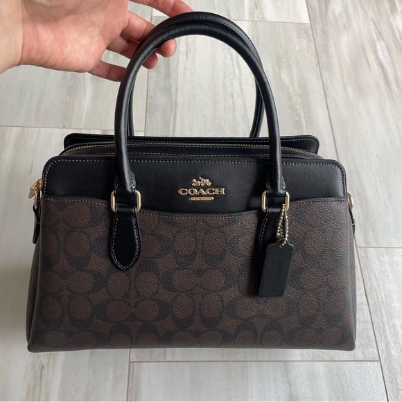 Coach Bags New Coach Darcie Carryall In Signature Canvas Bag Poshmark